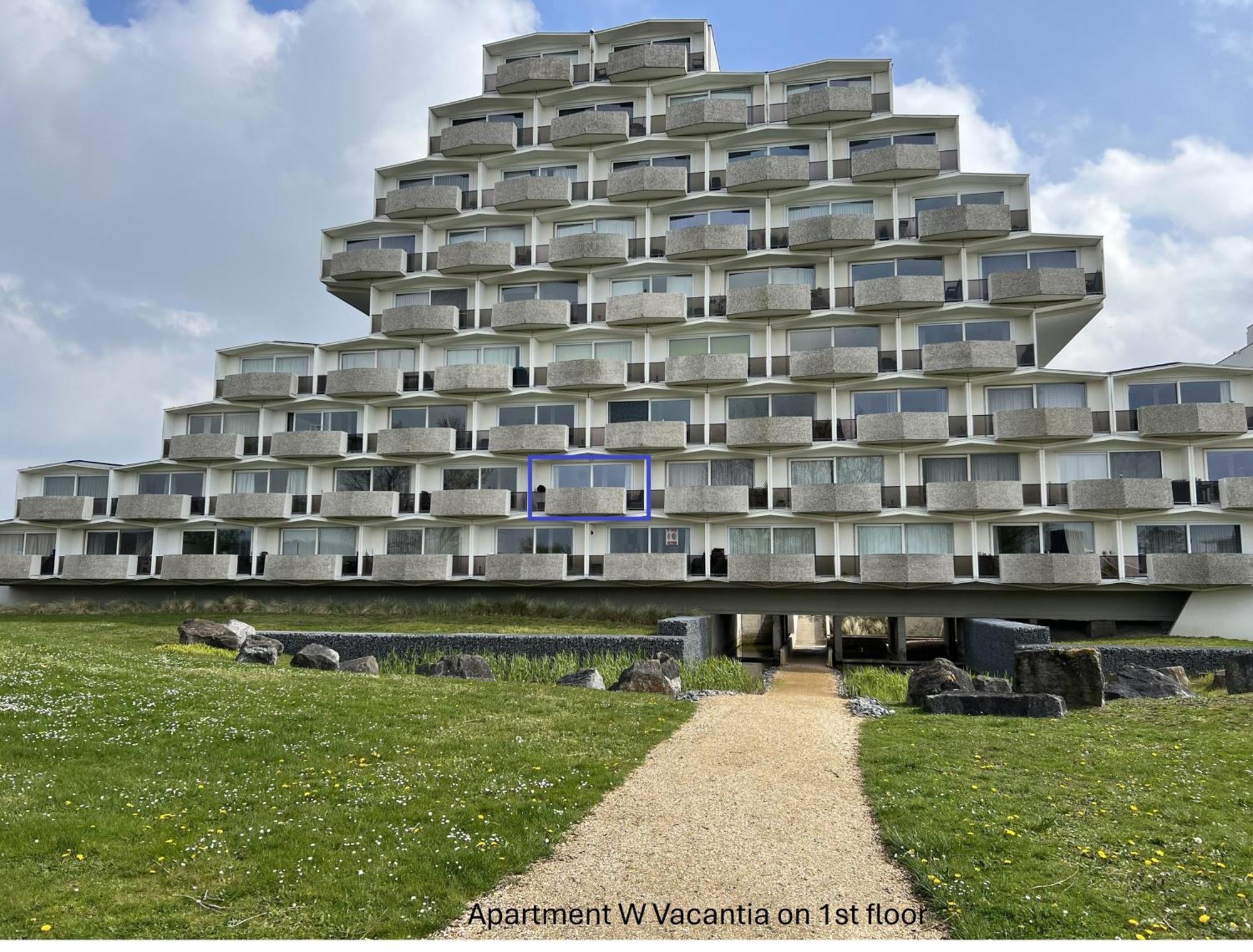 Appartement 'W Vacantia' De Haan Buitenkant foto